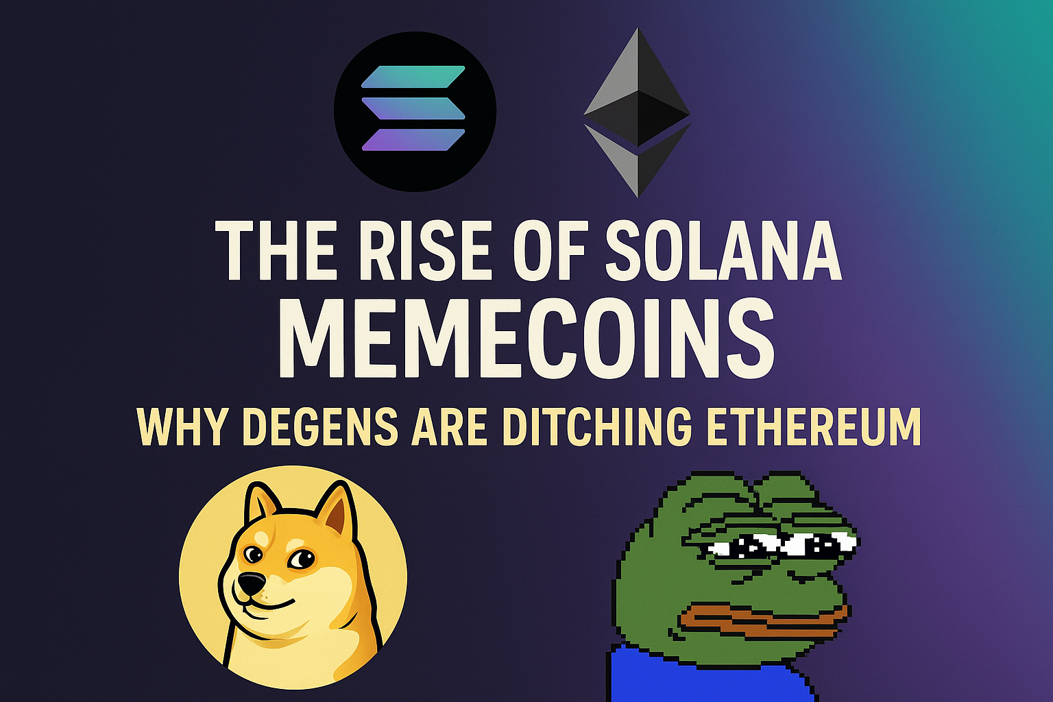 The Rise of Solana Memecoins: Why Degens Are Ditching Ethereum